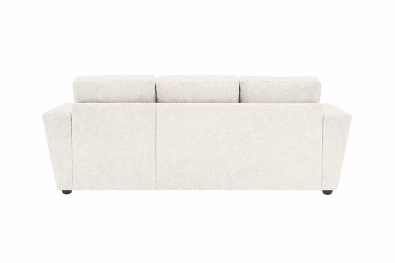 Leia 3-sits vändbar Bäddsoffa med divan och förvaring - Beige - Möbler - Vardagsrum - Bäddsoffor