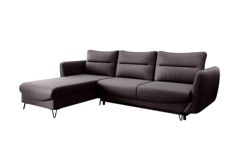 Lence Bäddsoffa m. Divan Förvaring - Brun - Möbler - Vardagsrum - Bäddsoffor
