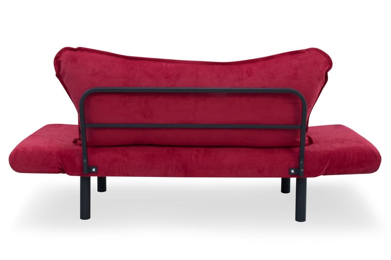 LENSI Bäddsoffa 2-sits Vinröd - Möbler - Vardagsrum - Bäddsoffor