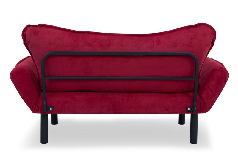 LENSI Bäddsoffa 2-sits Vinröd - Möbler - Vardagsrum - Bäddsoffor