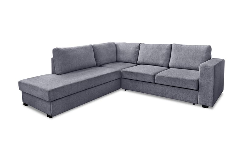 Leo Bäddsoffa 3-sits med Schäslong Vänster, Ljusgrå