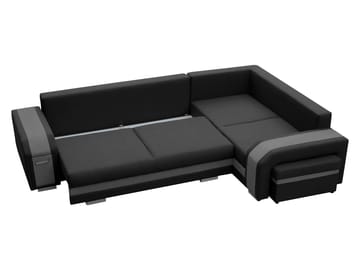 Lesley 4-sits Hörnbäddsoffa med förvaring - Möbler - Vardagsrum - Bäddsoffor - Hörnbäddsoffa