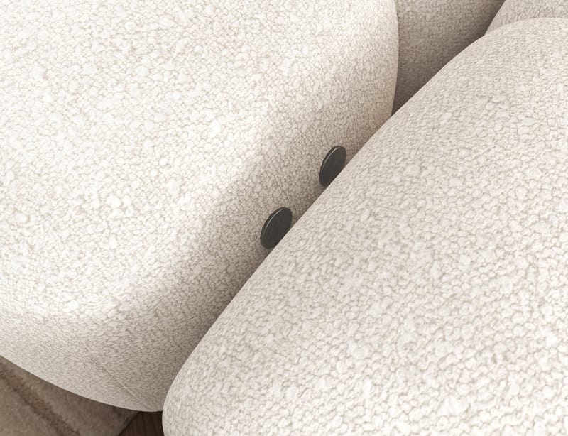 Levvi 3-sits Bubblig Bäddsoffa med Divan Höger - Jaffray 01 - Möbler - Vardagsrum - Bäddsoffor - Hörnbäddsoffa