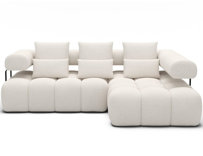 Levvi 3-sits Bubblig Bäddsoffa med Divan Höger - Jaffray 01 - Möbler - Vardagsrum - Bäddsoffor - Hörnbäddsoffa