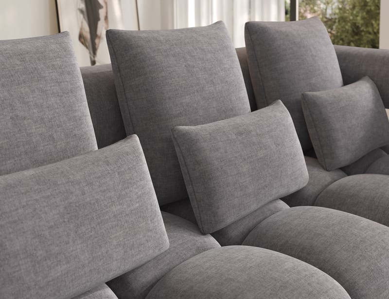 Levvi 3-sits Bubblig Bäddsoffa med Divan Höger - Manhattan 03 - Möbler - Vardagsrum - Bäddsoffor - Hörnbäddsoffa