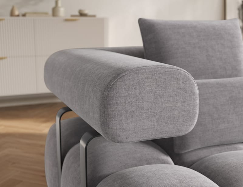 Levvi 3-sits Bubblig Bäddsoffa med Divan Höger - Manhattan 03 - Möbler - Vardagsrum - Bäddsoffor - Hörnbäddsoffa