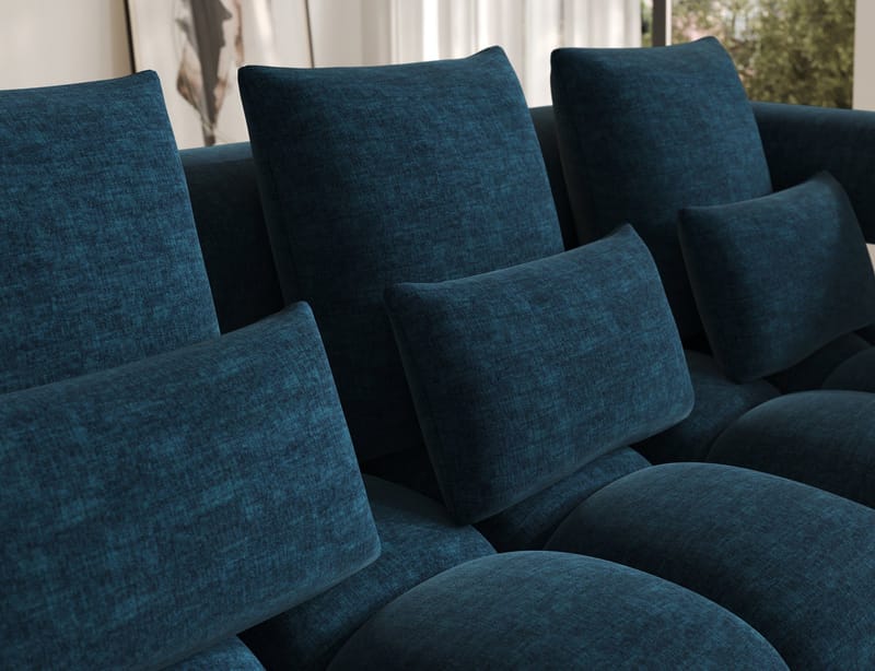 Levvi 3-sits Bubblig Bäddsoffa med Divan Höger - Manhattan 40 - Möbler - Vardagsrum - Bäddsoffor - Hörnbäddsoffa