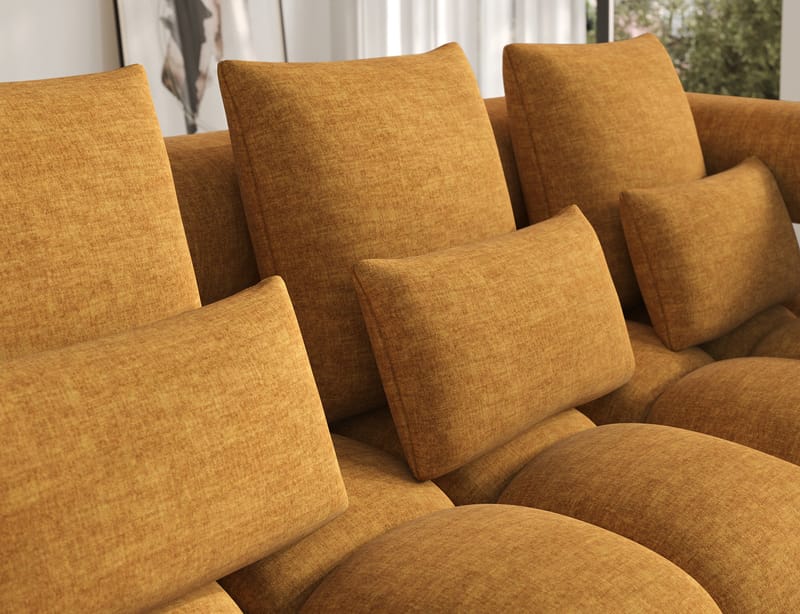 Levvi 3-sits Bubblig Bäddsoffa med Divan Höger - Manhattan 45 - Möbler - Vardagsrum - Bäddsoffor - Hörnbäddsoffa