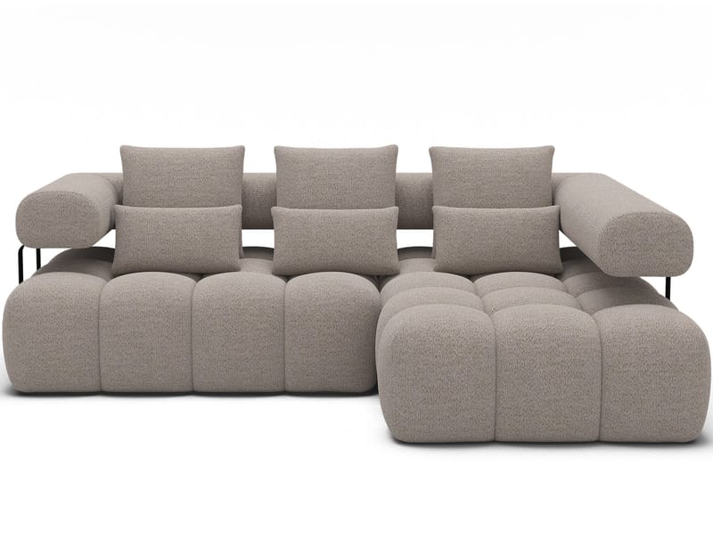Levvi 3-sits Bubblig Bäddsoffa med Divan Höger - Royal 18 - Möbler - Vardagsrum - Bäddsoffor - Hörnbäddsoffa