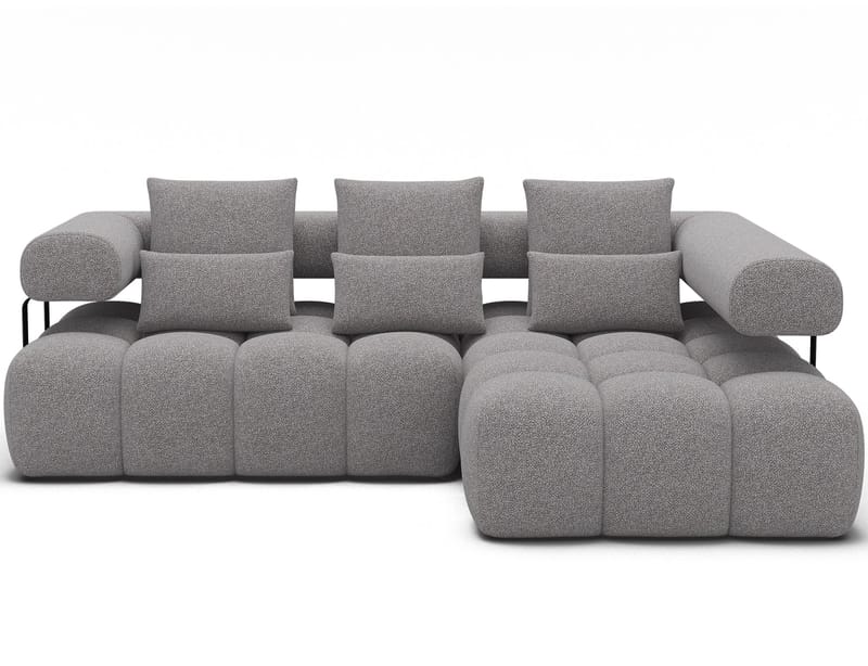 Levvi 3-sits Bubblig Bäddsoffa med Divan Höger - Paolli 04 - Möbler - Vardagsrum - Bäddsoffor - Hörnbäddsoffa