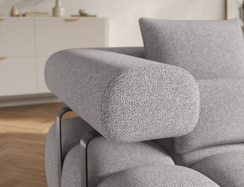 Levvi 3-sits Bubblig Bäddsoffa med Divan Höger - Paolli 04 - Möbler - Vardagsrum - Bäddsoffor - Hörnbäddsoffa