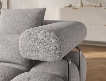 Levvi 3-sits Bubblig Bäddsoffa med Divan Vänster - Coralline 03 - Möbler - Vardagsrum - Bäddsoffor