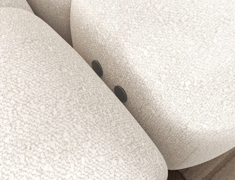Levvi 3-sits Bubblig Bäddsoffa med Divan Vänster - Jaffray 01 - Möbler - Vardagsrum - Bäddsoffor - Hörnbäddsoffa