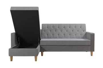 LIBERTY Divanbäddsoffa Grå - CosmoLiving - Möbler - Vardagsrum - Bäddsoffor