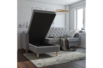 LIBERTY Divanbäddsoffa Grå - CosmoLiving - Möbler - Vardagsrum - Bäddsoffor