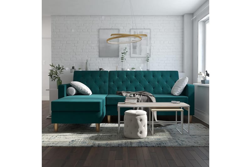 LIBERTY Divanbäddsoffa Grön - CosmoLiving - Möbler - Vardagsrum - Bäddsoffor