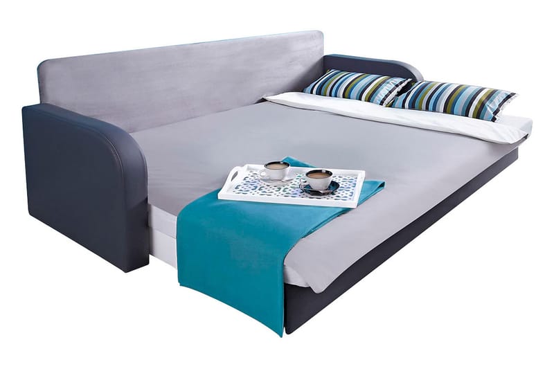 LIDO Bäddsoffa 208x75x86 cm - Grå - Möbler - Vardagsrum - Bäddsoffor