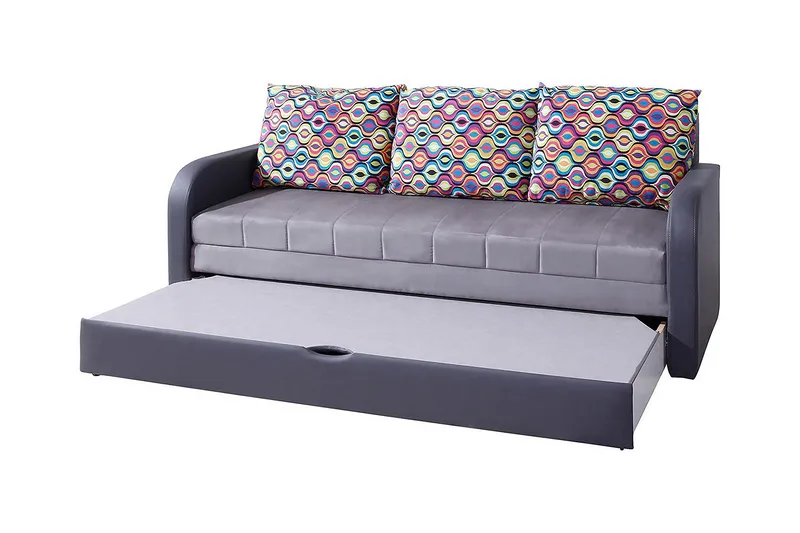Lido Bäddsoffa 208x75x86 cm - Lila - Möbler - Vardagsrum - Bäddsoffor