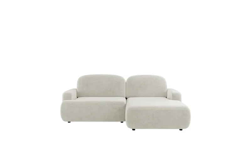 Lifeina Bäddsoffa m. Divan 2-sits - Beige/Vit - Möbler - Vardagsrum - Bäddsoffor