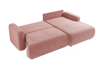 Lifeina Bäddsoffa m. Divan 2-sits - Grå - Möbler - Vardagsrum - Bäddsoffor