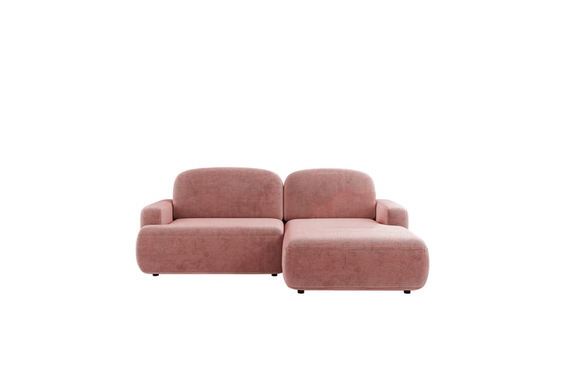 Lifeina Bäddsoffa m. Divan 2-sits - Rosa - Möbler - Vardagsrum - Bäddsoffor
