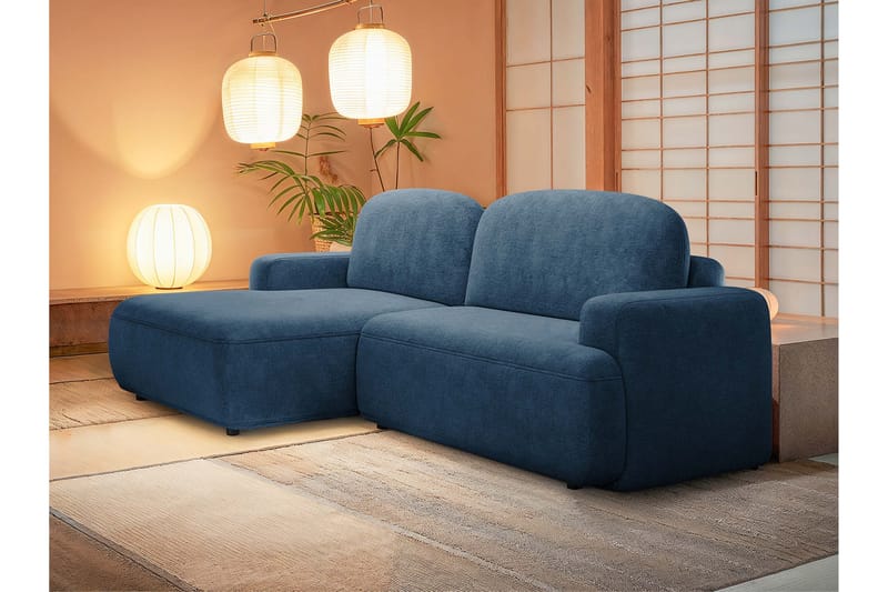 Lifeina Bäddsoffa m. Divan 2-sits - Vit/Rosa - Möbler - Vardagsrum - Bäddsoffor