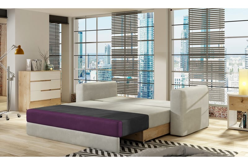 Lijan 2-sits Bäddsoffa - Blå - Möbler - Vardagsrum - Bäddsoffor