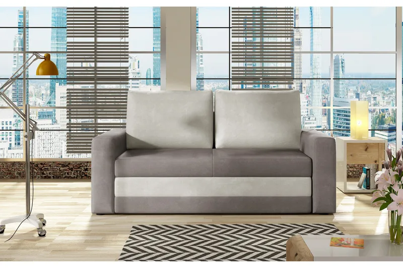 Lijan Bäddsoffa, Grå