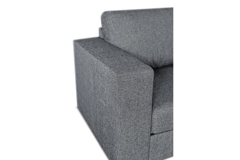 LILAC Bäddsoffa 3-sits med Schäslong Höger Grå - Möbler - Vardagsrum - Bäddsoffor