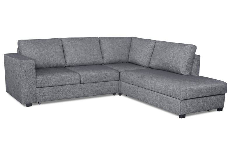 LILAC Bäddsoffa 3-sits med Schäslong Höger Grå - Möbler - Vardagsrum - Bäddsoffor