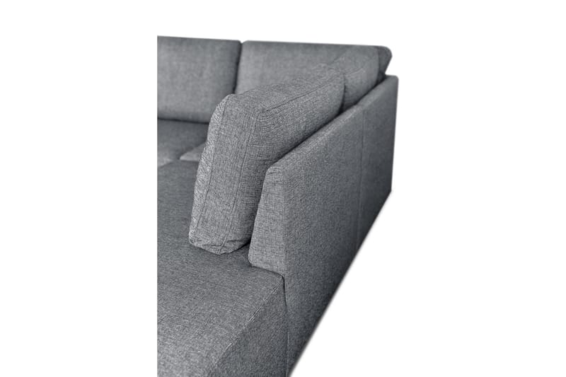 LILAC Bäddsoffa 3-sits med Schäslong Höger Grå - Möbler - Vardagsrum - Bäddsoffor