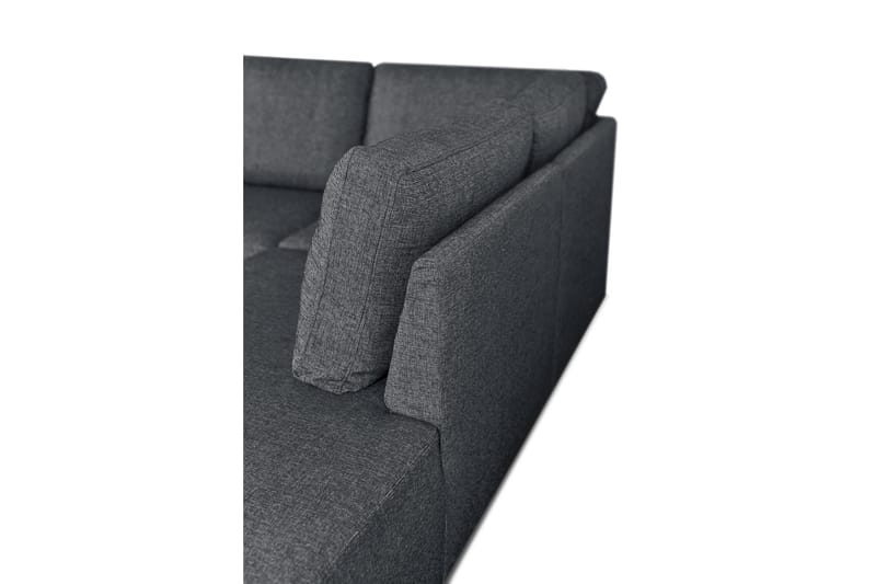 LILAC Bäddsoffa 3-sits med Schäslong Höger Mörkgrå - Möbler - Vardagsrum - Bäddsoffor