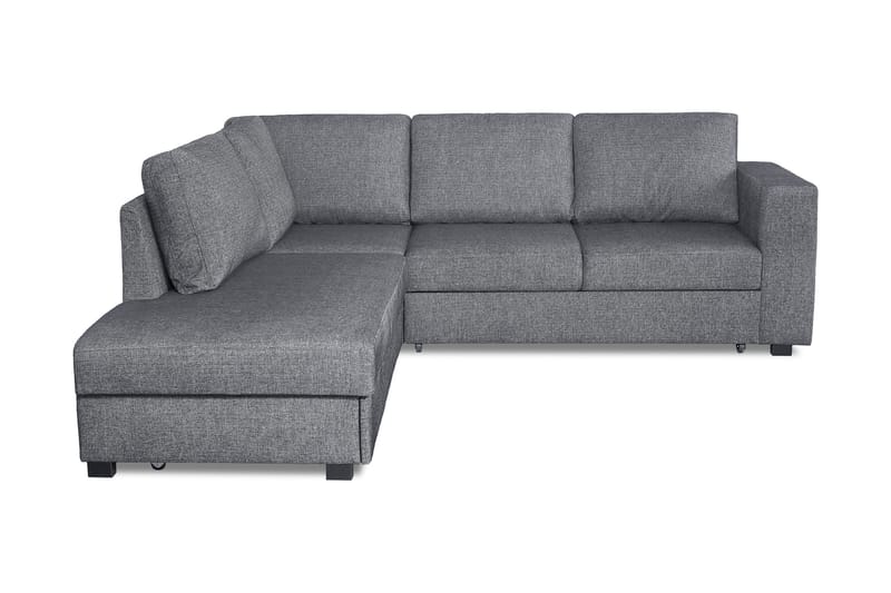 LILAC Bäddsoffa 3-sits med Schäslong Vänster Mellangrå - Möbler - Vardagsrum - Bäddsoffor