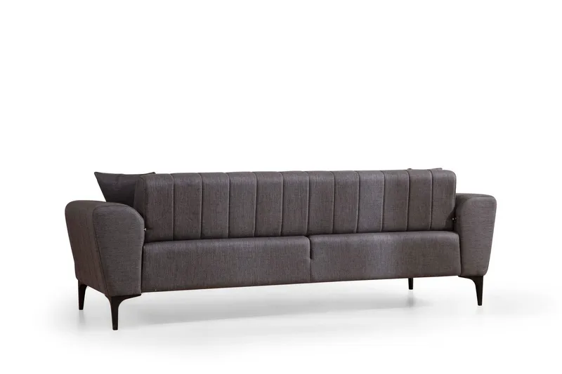 Lilesville 3-sits Bäddsoffa - Mörkgrå - Möbler - Vardagsrum - Bäddsoffor