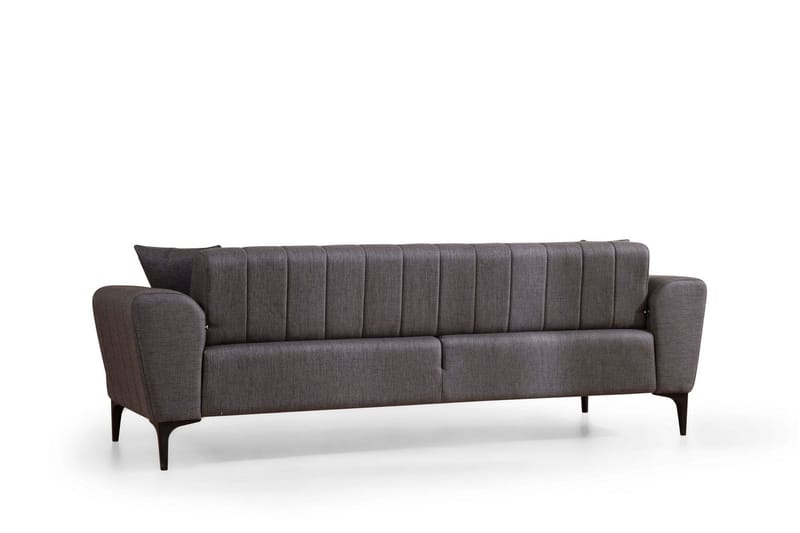 Lilesville 3-sits Bäddsoffa - Mörkgrå - Möbler - Vardagsrum - Bäddsoffor