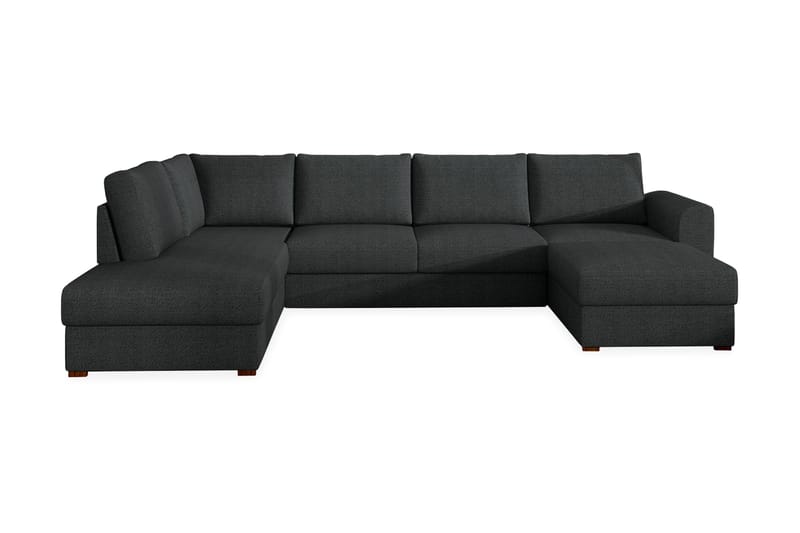 LISTARUM 6-sits Bäddsoffa - Svart - Möbler - Vardagsrum - Bäddsoffor - U bäddsoffa