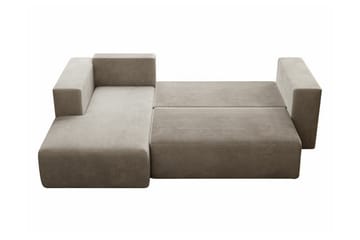 Listowel 3-sits Hörnbäddsoffa Black - Möbler - Vardagsrum - Bäddsoffor