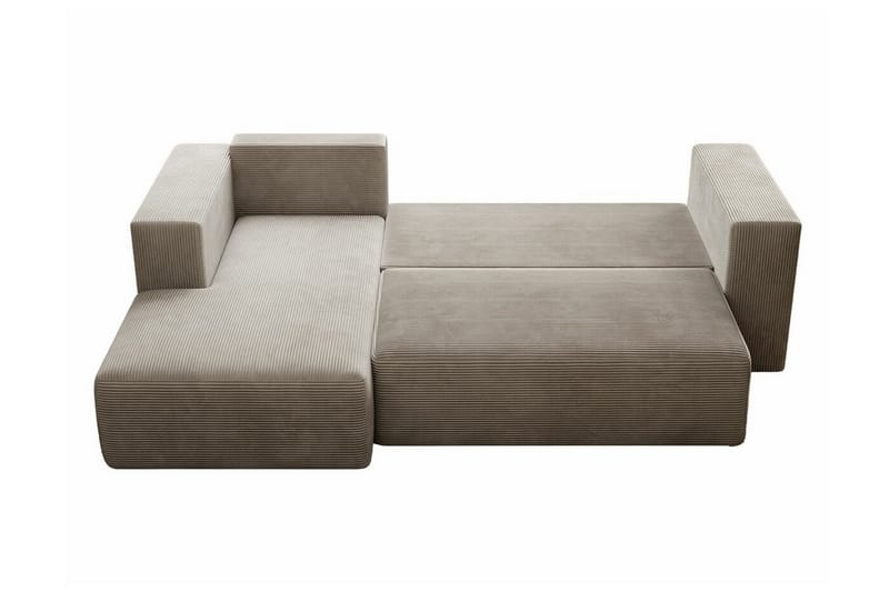 Listowel 3-sits Hörnbäddsoffa Brown - Möbler - Vardagsrum - Bäddsoffor