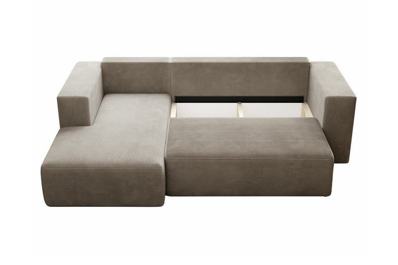 Listowel 3-sits Hörnbäddsoffa Ljusgrå/Mörkgrå - Möbler - Vardagsrum - Bäddsoffor