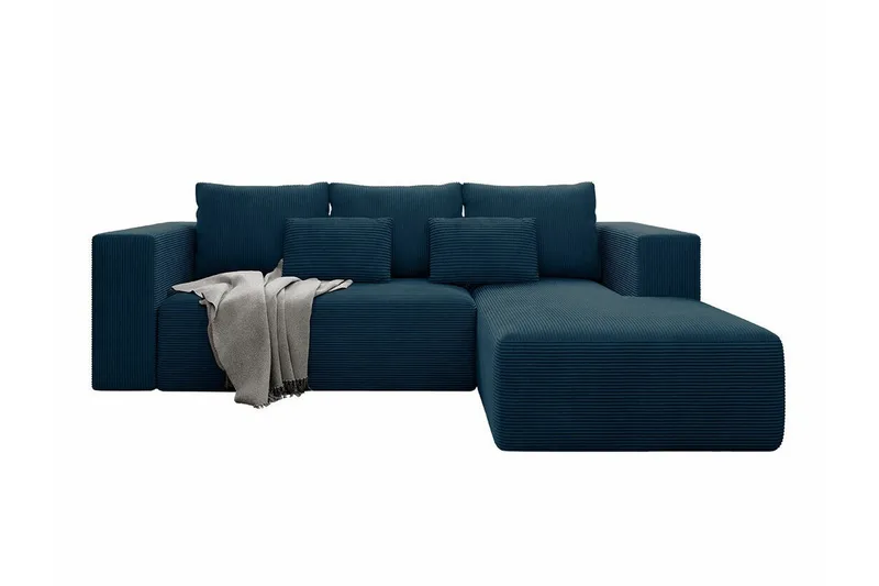 Listowel 3-sits Hörnbäddsoffa NO_BRAND Dark blue