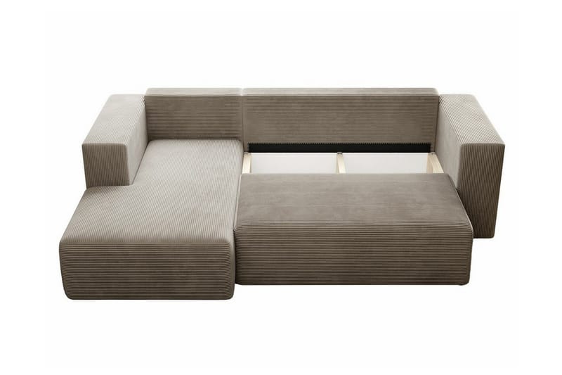 Listowel 3-sits Hörnbäddsoffa NO_BRAND Dark blue - Möbler - Vardagsrum - Bäddsoffor - Hörnbäddsoffa