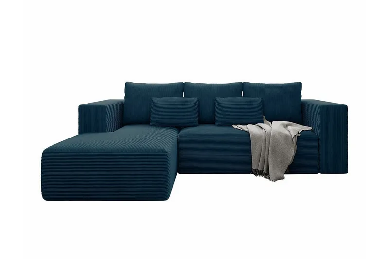 Listowel 3-sits Hörnbäddsoffa NO_BRAND Dark blue