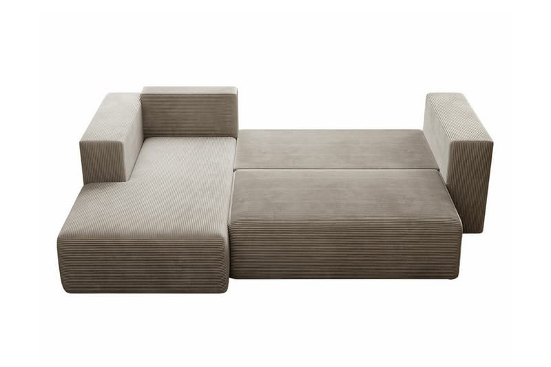 Listowel 3-sits Hörnbäddsoffa NO_BRAND Dark yellow - Möbler - Vardagsrum - Bäddsoffor
