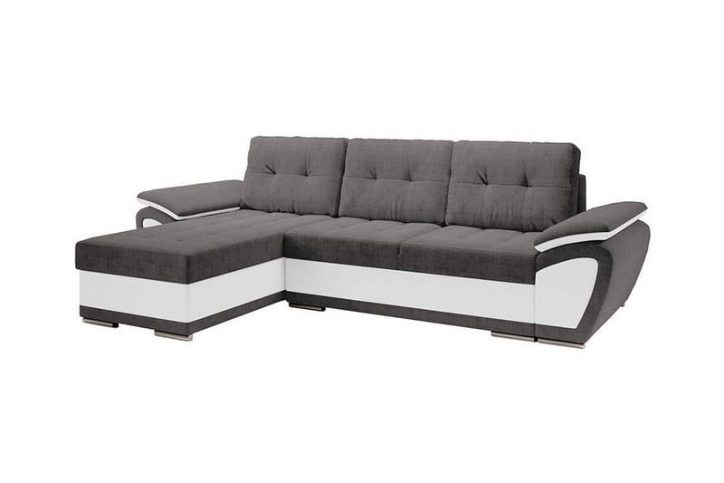 Listowel 3-sits Hörnbäddsoffa Vit - Möbler - Vardagsrum - Bäddsoffor - Hörnbäddsoffa