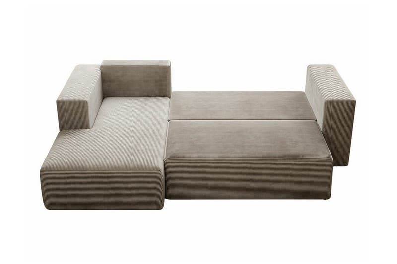 Listowel 3-sits Hörnbäddsoffa Pink - Möbler - Vardagsrum - Bäddsoffor - Hörnbäddsoffa