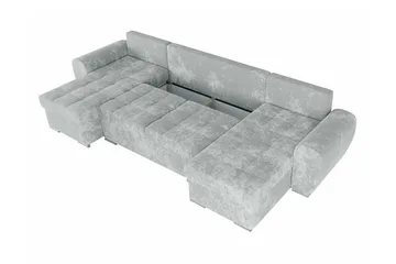 Listowel 4-sits Hörnbäddsoffa - Beige - Möbler - Vardagsrum - Bäddsoffor - U bäddsoffa