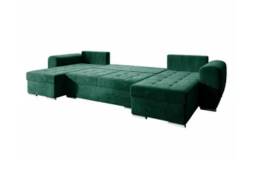 Listowel 4-sits Hörnbäddsoffa - Beige - Möbler - Vardagsrum - Bäddsoffor - U bäddsoffa
