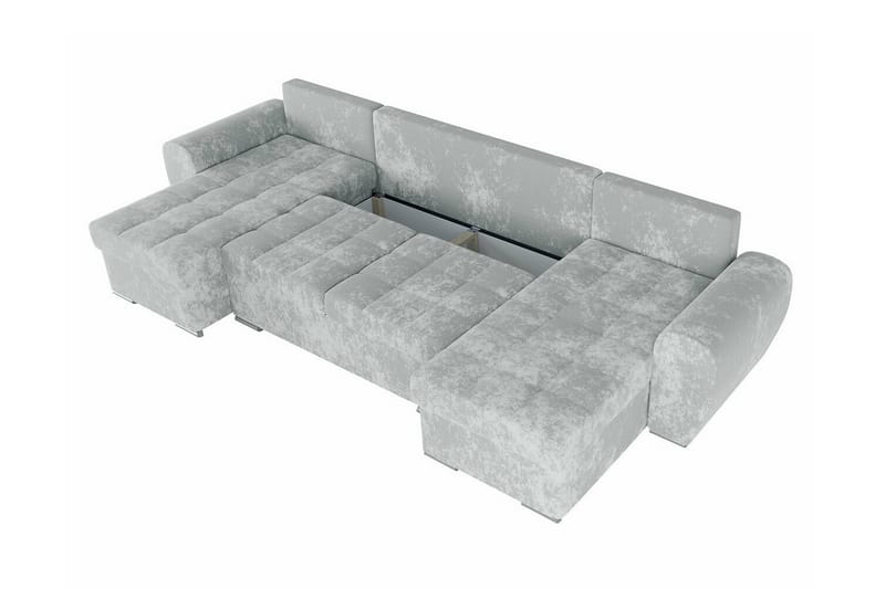 Listowel 4-sits Hörnbäddsoffa Mörkgrön - Möbler - Vardagsrum - Bäddsoffor - Hörnbäddsoffa
