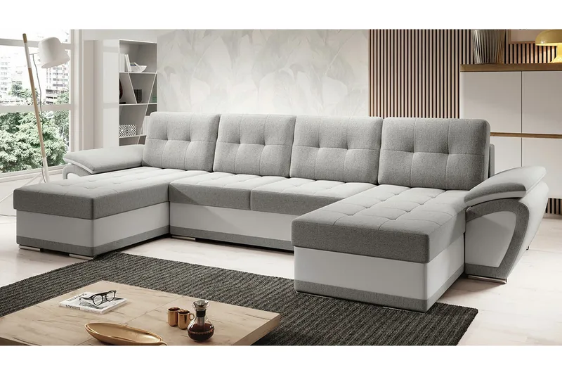 Listowel 4-sits Hörnbäddsoffa - Möbler - Vardagsrum - Bäddsoffor - Hörnbäddsoffa