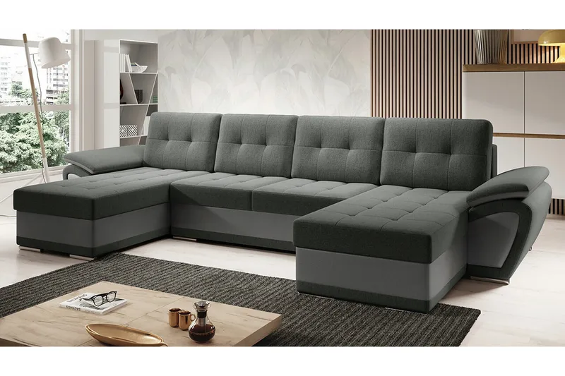 Listowel 4-sits Hörnbäddsoffa - Möbler - Vardagsrum - Bäddsoffor - Hörnbäddsoffa